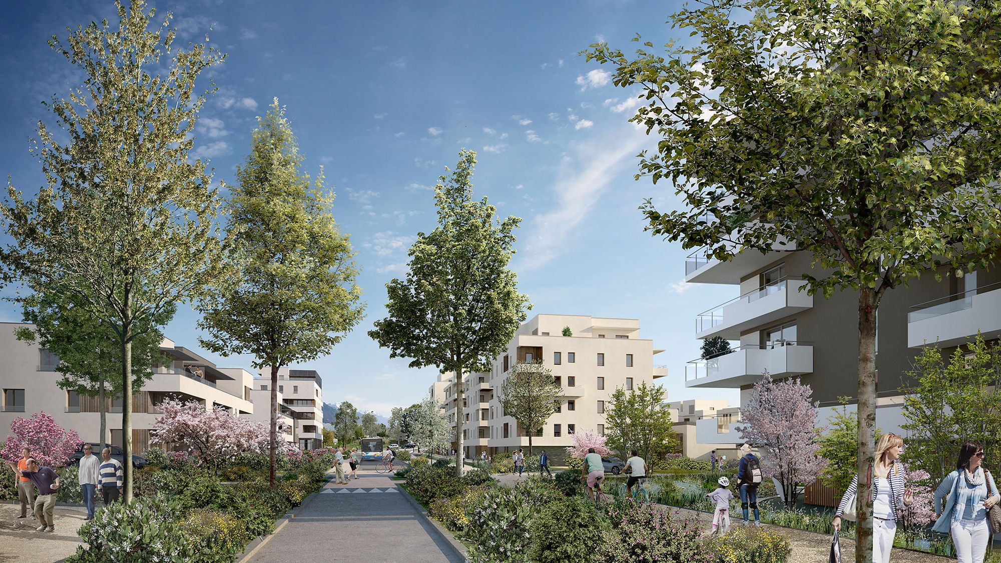 Écoquartier Pré Billy à Pringy