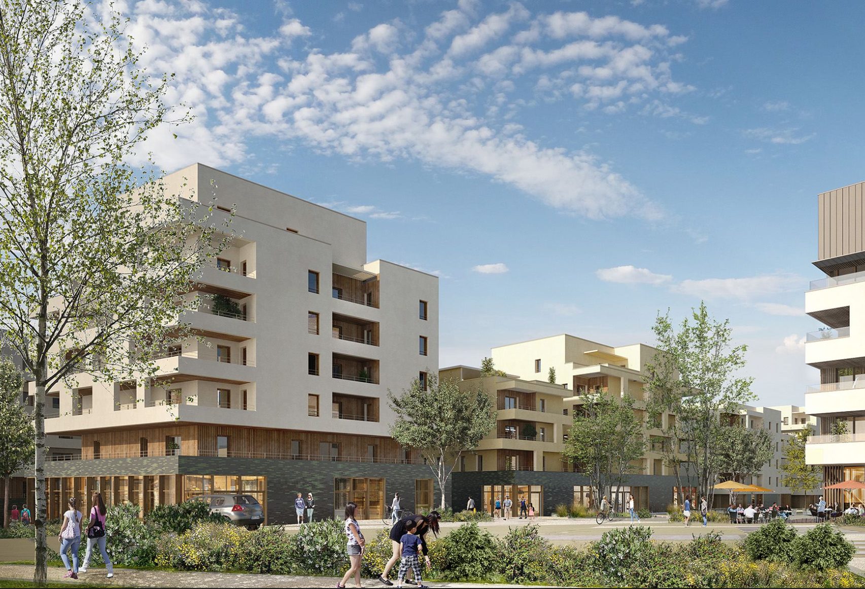 Écoquartier Pré Billy à Pringy